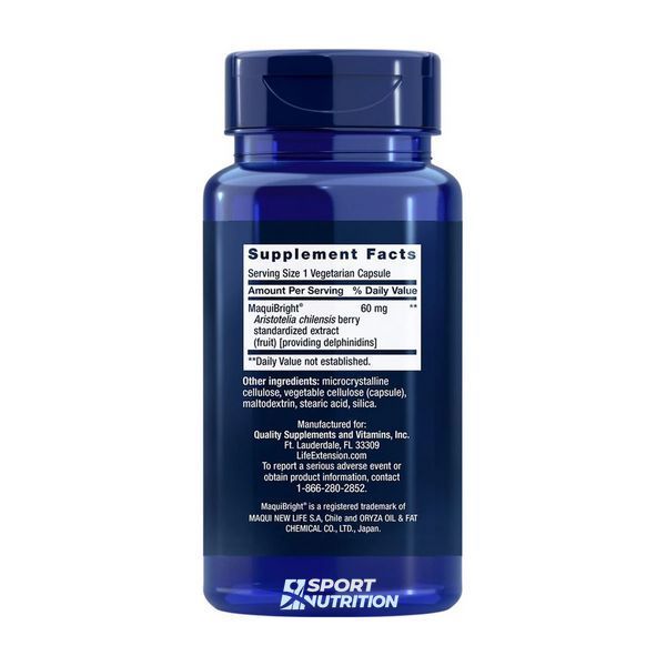 Захист очей Life Extension Tear Support 60 мг 30 капсул 2023-10-3220 фото
