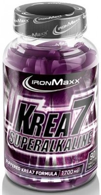 Креатин IronMaxx Krea 7 Superalkaline 180 таблеток 815478 фото