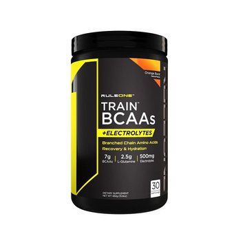 Амінокислота BCAA Rule 1 Train BCAAs + Electrolytes 450 г Orange 816752 фото