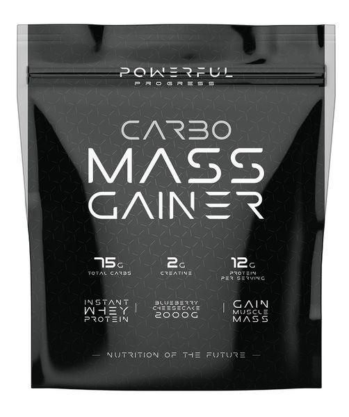 Гейнер Powerful Progress Carbo Mass Gainer 2000 г Chocolate 100-50-5219758-20 фото