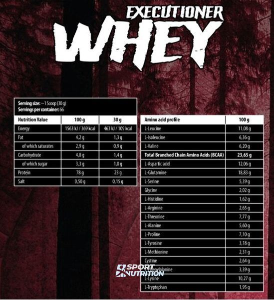 Протеїн Skull Labs Executioner Whey 2 кг Bunty 21330-06 фото