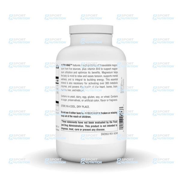 Комплекс магния Source Naturals Ultra-Mag 90 капсул 2023-10-3285 фото