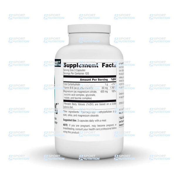 Комплекс магния Source Naturals Ultra-Mag 90 капсул 2023-10-3285 фото