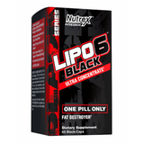 Жиросжигатель Nutrex Lipo 6 Black Ultra Concentrate 60 капсул 100-29-8655408-20 фото