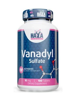 Haya Labs Vanadyl Sulfate 10 мг 100 таблеток 820251 фото