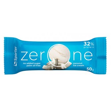 Протеиновый батончик Sporter ZerOne 50 г Coconut ice cream 817406 фото