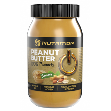 Арахісова паста Go On Peanut Butter Smooth 100% 900 г 817178 фото