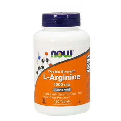 Now Foods L-Arginine 1000 мг 120 таблеток 2022-10-0647 фото