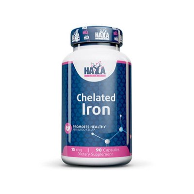 Haya Labs Chelated Iron 15 мг 90 капсул 820749 фото