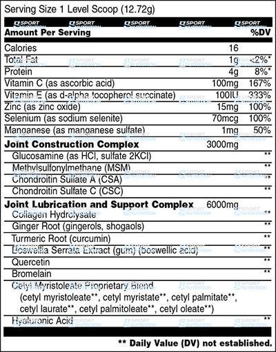 Комплекс для суставов и связок Animal Nutrition Flex Powder 369 г Orange 811390 фото