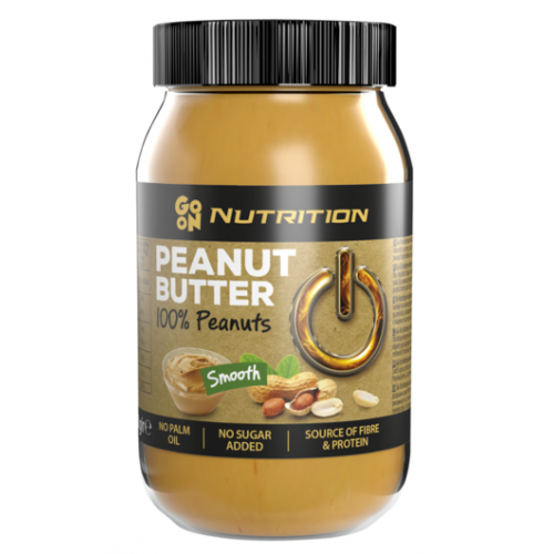 Арахісова паста Go On Peanut Butter Smooth 100% 900 г 817178 фото