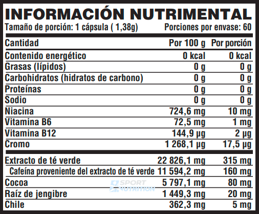 Жироспалювач Nutrex Lipo 6 Black Ultra Concentrate 60 капсул 100-29-8655408-20 фото
