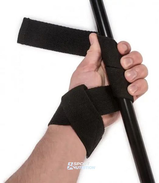 Лямки для тяги Power System Power Straps PS-3400 Black/Red 814719 фото