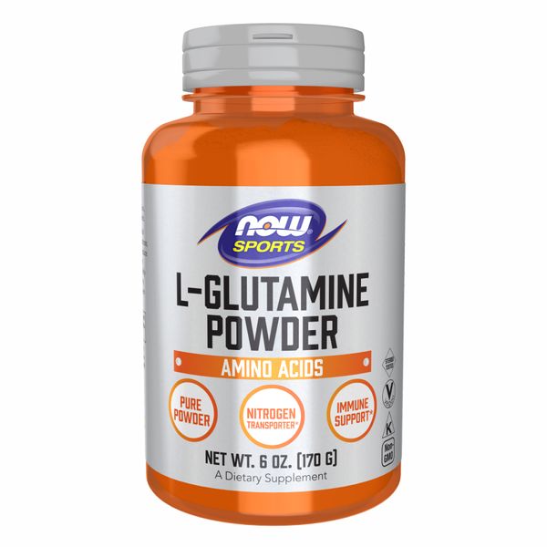 NOW Foods L-Glutamine Powder 170 г 2022-10-2553 фото