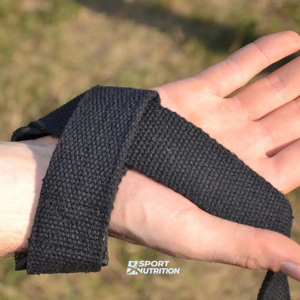 Лямки для тяги Power System Power Straps PS-3400 Black/Red 814719 фото