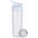 Спортивна пляшка-шейкер Blender Bottle SportMixer Sing Sleek 820 мл White 820604 фото