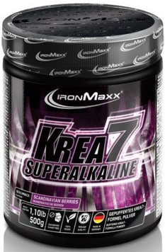 Креатин IronMaxx Krea7 Superalkaline 500 г Вишня 815835 фото