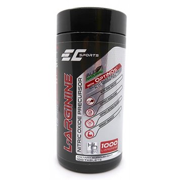 EC Sports L-Arginine 1000мг 100 таблеток 817478 фото