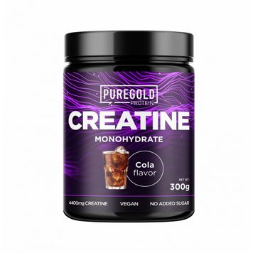 Креатин моногидрат Pure Gold Creatine Monohydrate 300 г Cola 2022-09-0808 фото