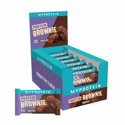 Protein Brownie - 12x75g Chocolate 7371 фото