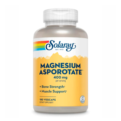 Solaray Magnesium Asporotate 400 мг 180 капсул 2022-10-1032 фото