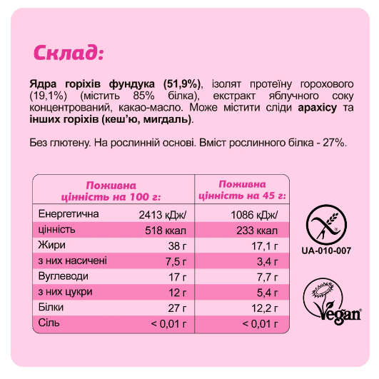 Батончики FIZI Protein Box 10 шт x 45 г 2022-10-0935 фото