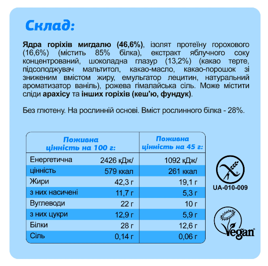 Батончики FIZI Protein Box 10 шт x 45 г 2022-10-0935 фото