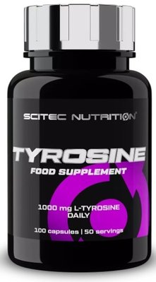 Тирозин Scitec Nutrition Tyrosine 100 капсул 5999100001336 фото