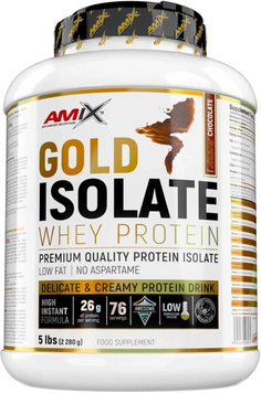 Протеїн Amix Gold Whey Protein Isolate 2280 г Шоколад 818098 фото