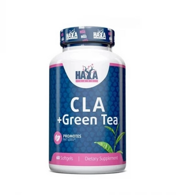 Жироспалювач Haya Labs CLA + Green Tea 60 капсул 820765 фото