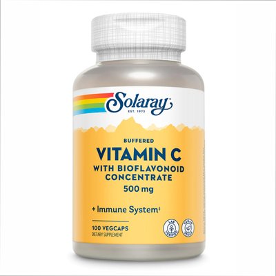 Vitamin C with Bioflavonoid Concentrate 500mg - 100 vcaps 2022-10-1024 фото