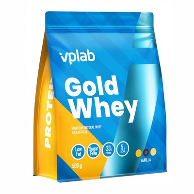 Протеїн VPLab Gold Whey 500 г Vanilla 2022-10-0482 фото