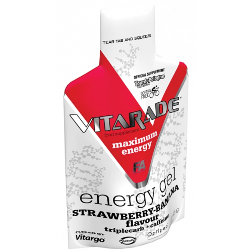 Изотоник Fitness Authority Vitarade Vitargo Liquid Energy 60 г Клубника 820893 фото