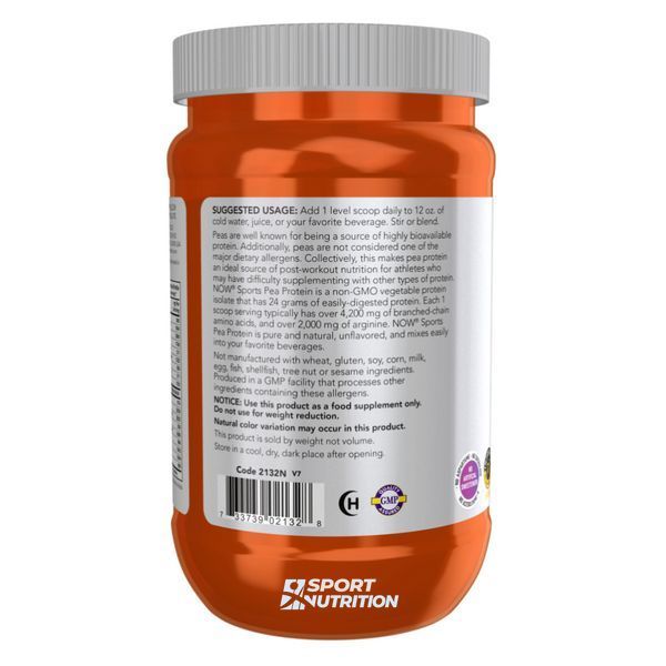 Протеїн Now Foods Pea Protein 340 г Unflavored 2022-10-2588 фото