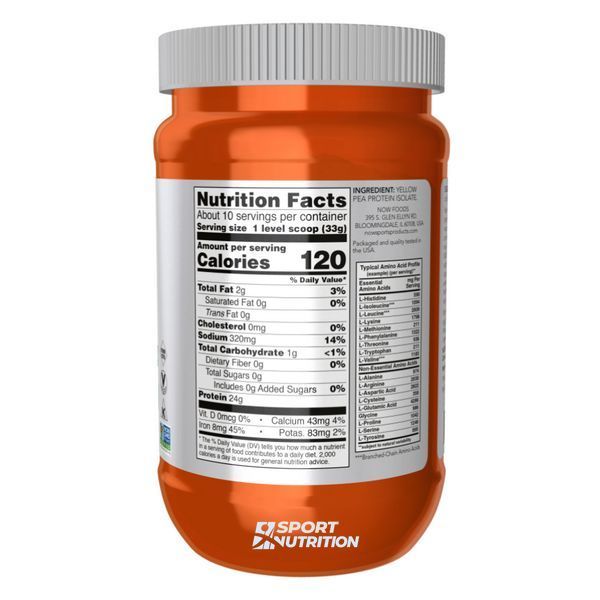 Протеїн Now Foods Pea Protein 340 г Unflavored 2022-10-2588 фото