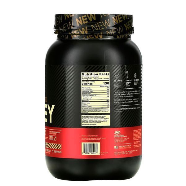 Протеїн Optimum Nutrition Gold Standard 100% Whey 900 г Cookies Cream 2022-09-1102 фото