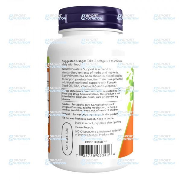 Поддержка простаты Now Foods Prostate Support 90 капсул 2022-10-1325 фото