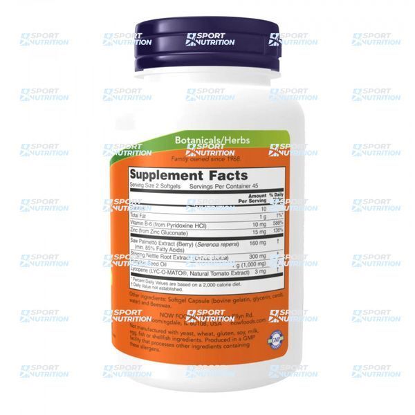 Поддержка простаты Now Foods Prostate Support 90 капсул 2022-10-1325 фото