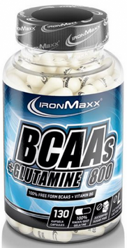 IronMaxx BCAA´s + Glutamine 800 130 капсул 815463 фото