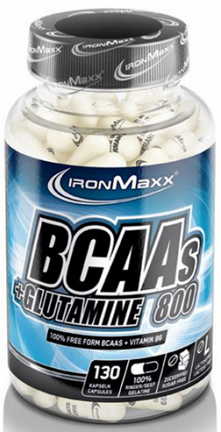 IronMaxx BCAA&acute;s + Glutamine 800 130 капсул 815463 фото