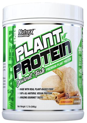 Протеїн Nutrex Plant Protein 567 г Cinnamon Cookies 2022-09-9943 фото