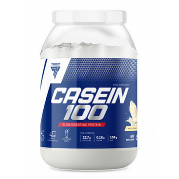 Протеин Trec Nutrition Casein 100 1800 г WPC Ванильний крем 819027 фото