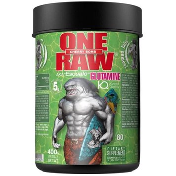 Глютамін Zoomad Labs Raw One Glutamine 400 г Cherry 819475 фото