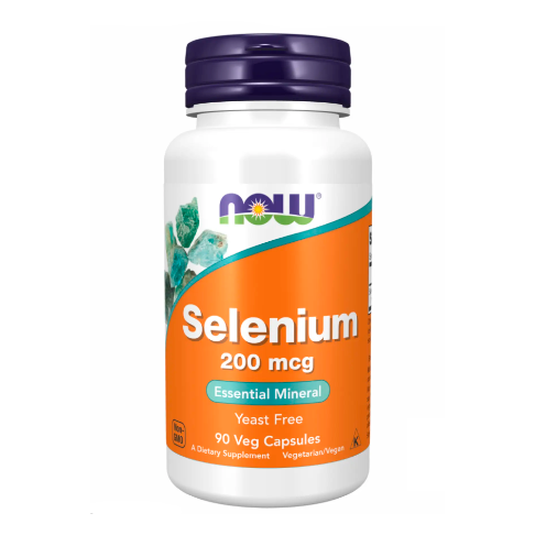 NOW Foods Selenium 200 мкг 90 капсул 2022-10-0043 фото