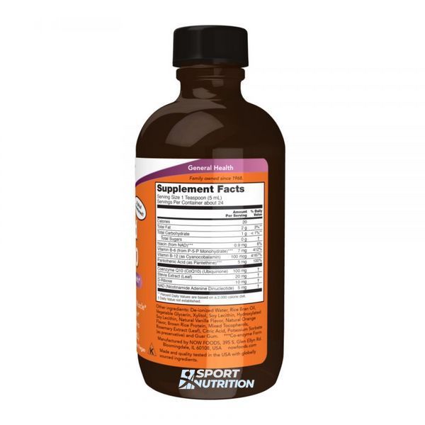 Коензим Q10 Now Foods Liquid CoQ10 118 мл Orange 2023-10-3757 фото