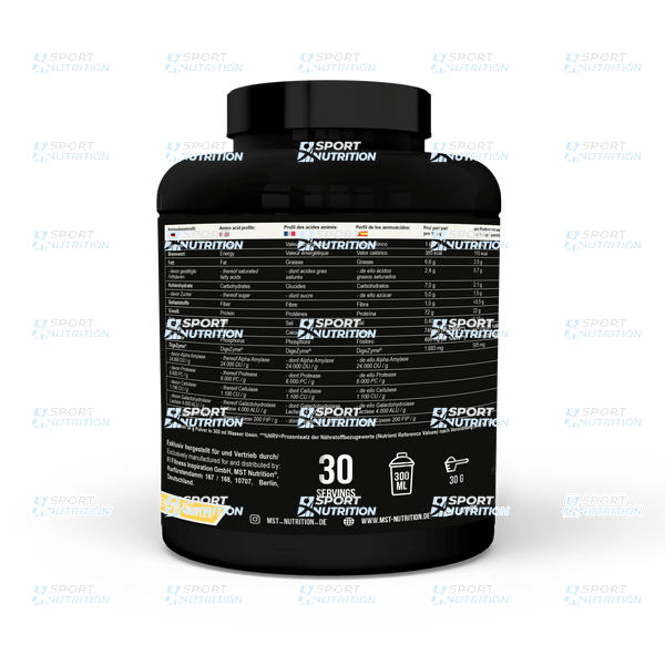 MST Best Whey Protein + Enzyme 900 г Banana Yogurt 22396-02 фото