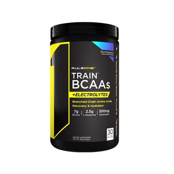 Амінокислота BCAA Rule 1 Train BCAAs + Electrolytes 450 г Grape 820985 фото