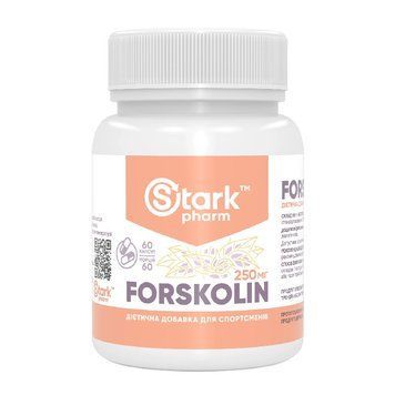 Форсколін Stark Pharm Forskolin 250 мг 60 капсул 100-59-2922974-20 фото