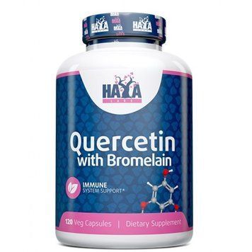 Haya Labs Quercetin with Bromelain 120 капсул 820237 фото