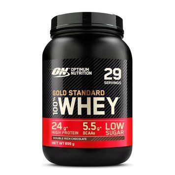 Протеин Optimum Nutrition Gold Standard 100% Whey 899 г Double Rich Chocolate 2022-09-0447 фото